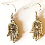 Boucles d'oreilles mains