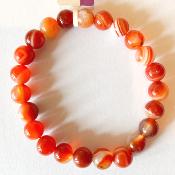 bracelet cornaline