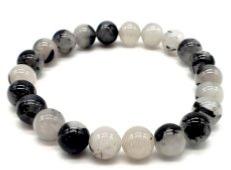bracelet quartz tourmaline 