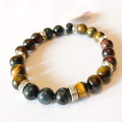 bracelet œil du tigre,oeil de faucon,oeil de taureau.