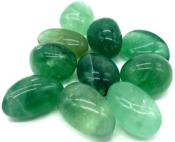 pierre roulé la fluorite verte 