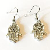 Boucles d'oreilles mains
