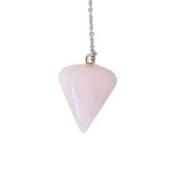 pendule pierre quartz rose