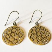 Boucles d'oreilles mandala