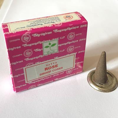 encens cône rose