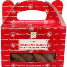 cône encens de dragon backflow