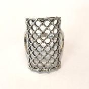 Bague grille