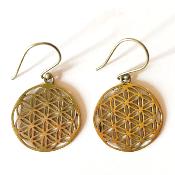 Boucles d'oreilles mandala