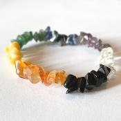 bracelet baroque multiples pierres