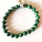 bracelet malachite 