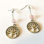 Boucles d'oreilles arbre