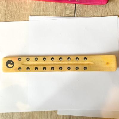 porte encen jaune