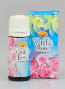 huile rose/vanille