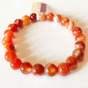 bracelet cornaline