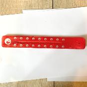 porte encen rouge