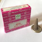 encens cône rose