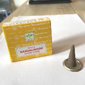 encens cône santal wood