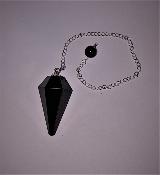 pendule pierre obsidienne 