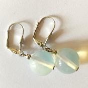 Boucles d'oreilles cristal courtes